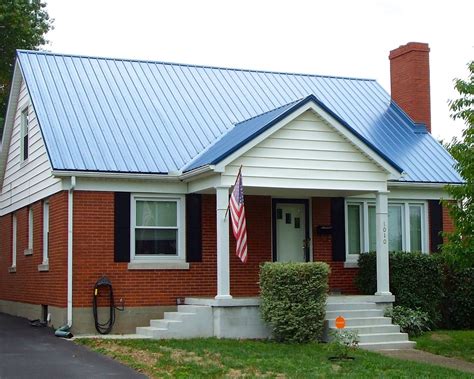 brick house and metal roof colors|metal roof pictures brick house.